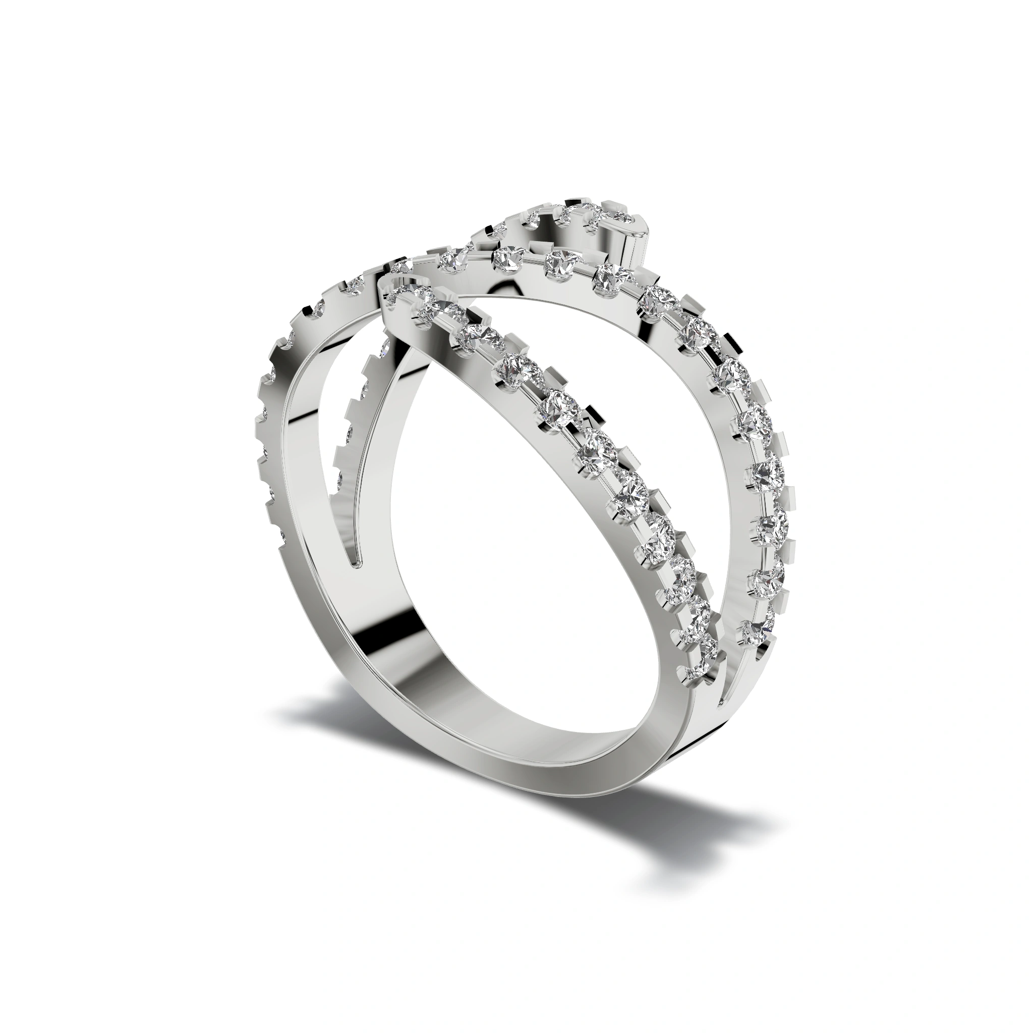 MOSSI RING · Angled view