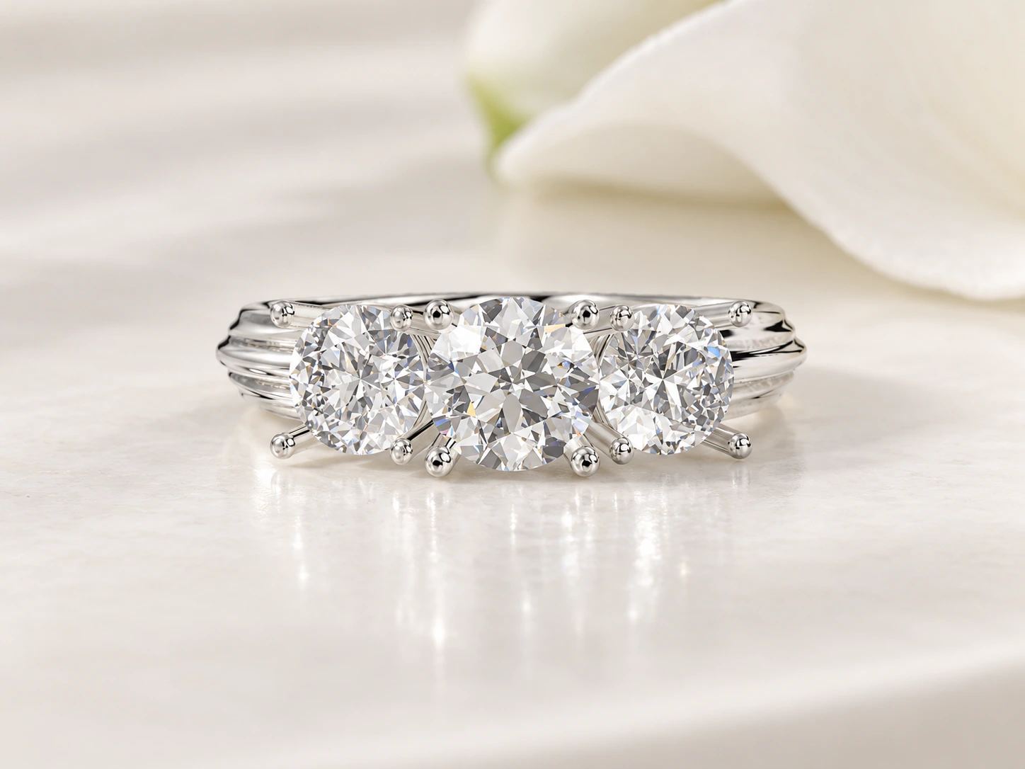 4114 in white gold, product photo